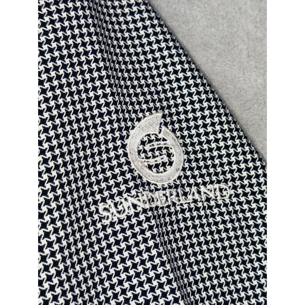 Sunderland of Scotland Men's Small Pullover‎ Augusta Country Club Houndstooth